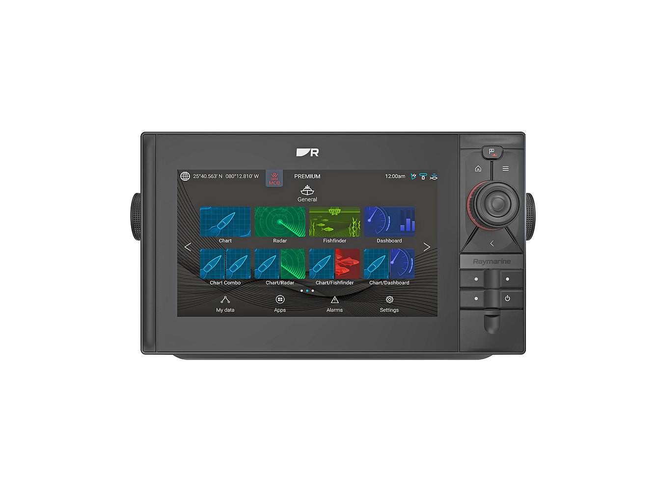 Raymarine Axiom 2 Pro S kartplotter 9 tommer forfra