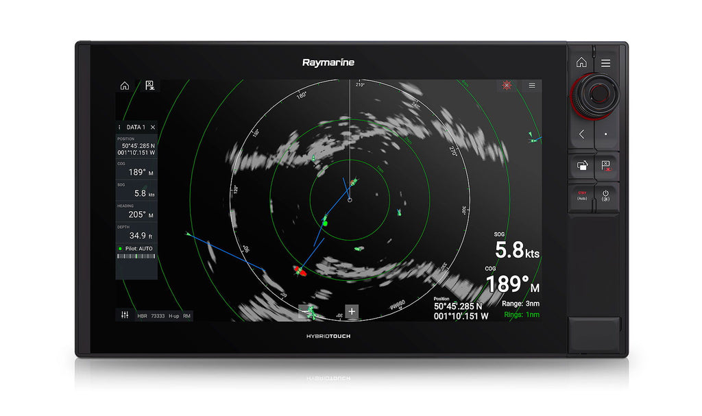 Raymarine Doppler-radar Kvantum 2 Kvantum 24 bakside