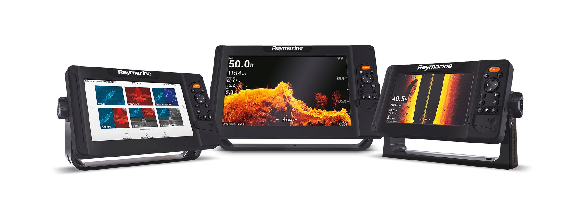 Raymarine Element 7 HV kartplotter bakside