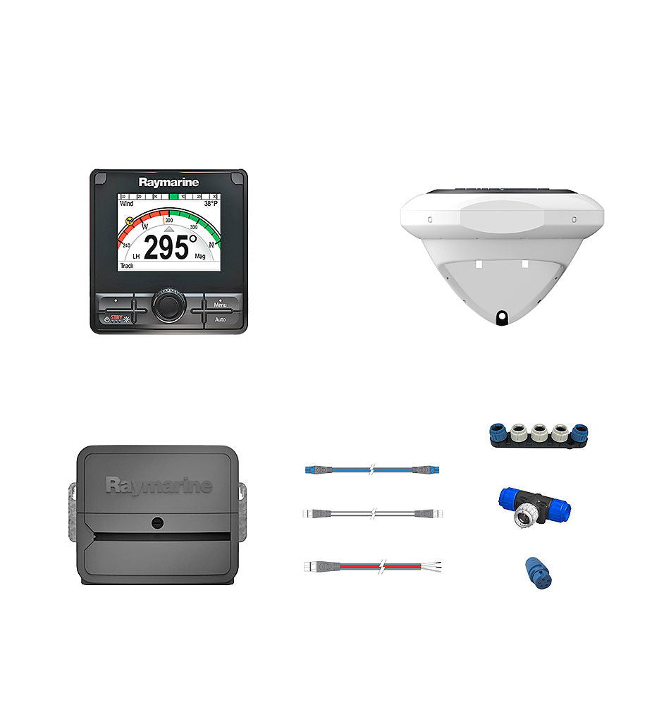 Raymarine Evolution EV-400 Power autopilotpakke med p70Rs, ACU-400, EV-1 forfra