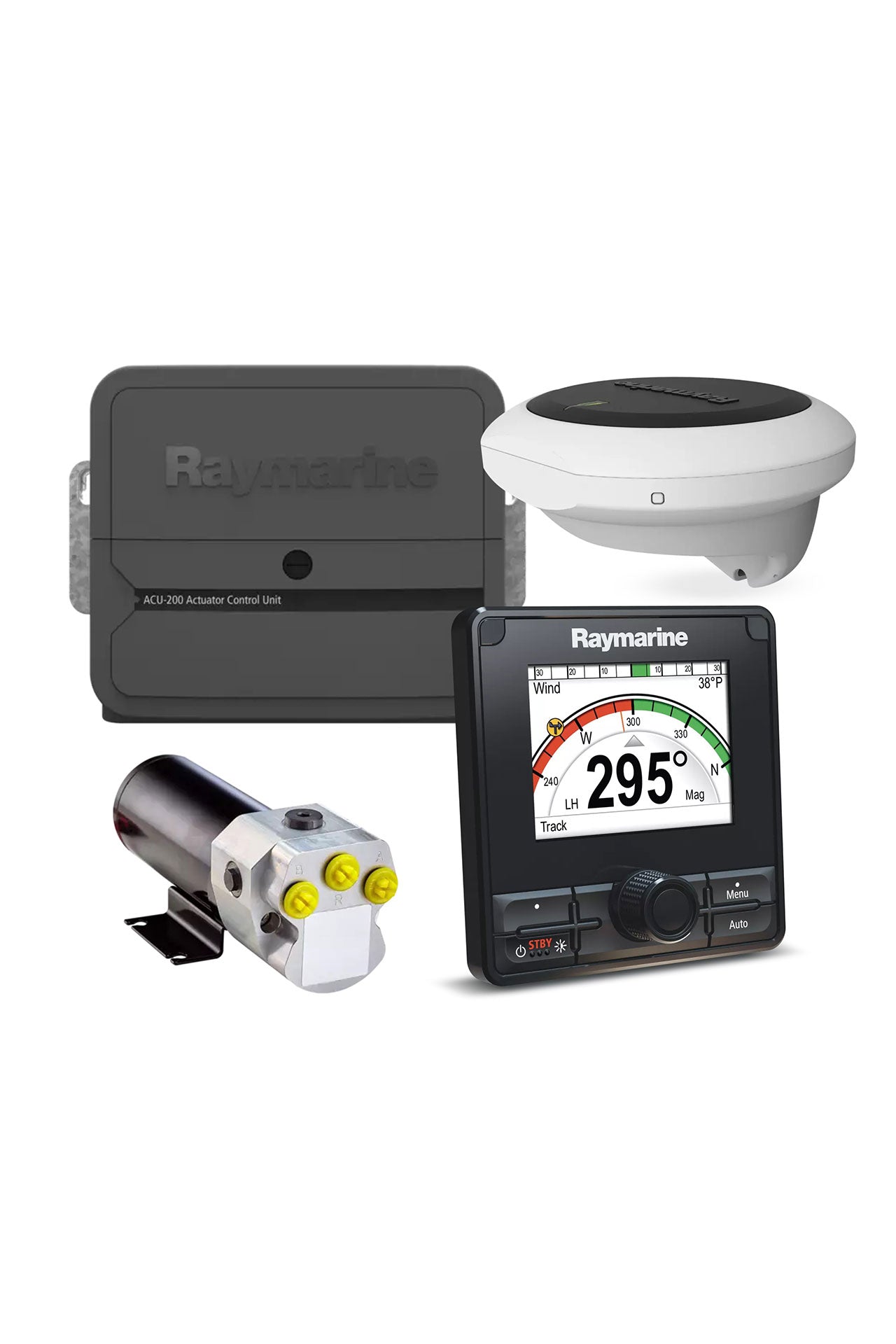Raymarine Evolution EV-200 hydraulisk autopilotpakke for motorbåter