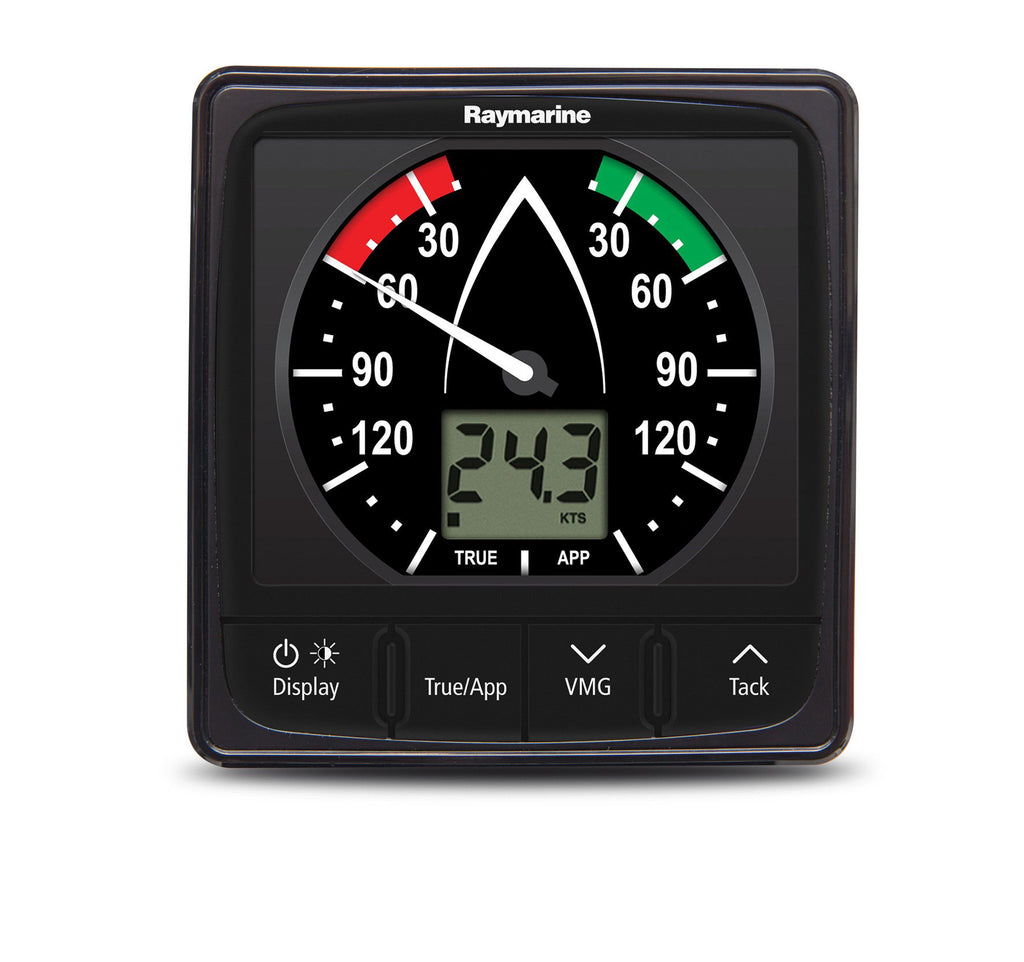 Raymarine i60 vindinstrument analog bakside
