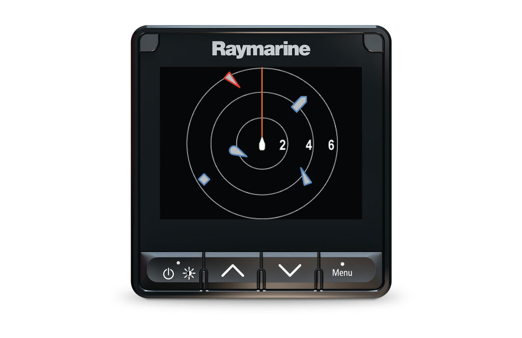 Raymarine i70 multifunksjonsinstrument 4,1" LCD montert i cockpit