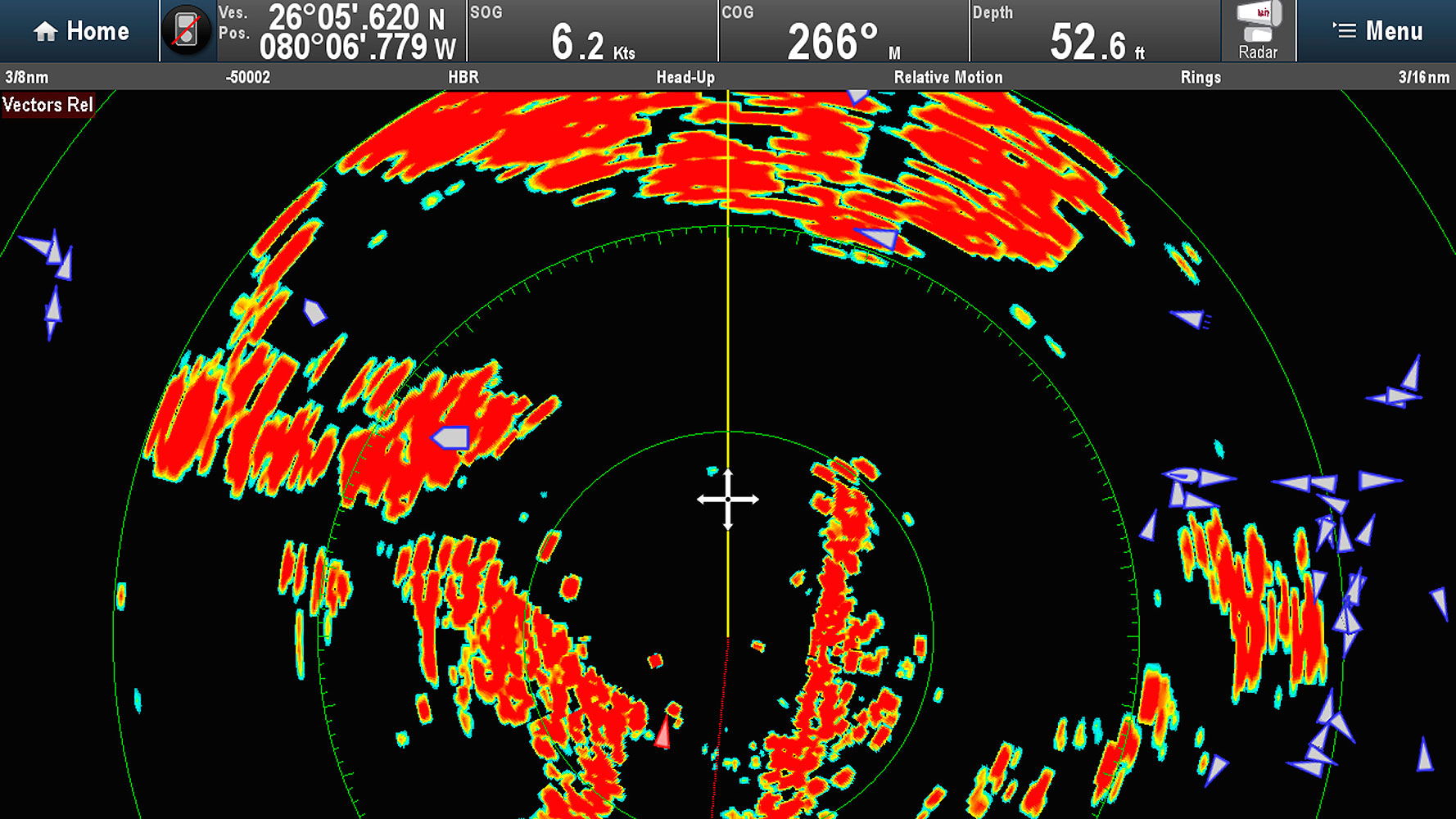 Raymarine Quantum radar Q24C nærbilde