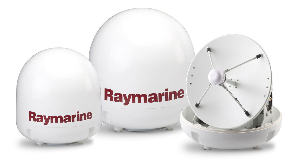 Raymarine satellitt-TV-antenne 370 mm forfra