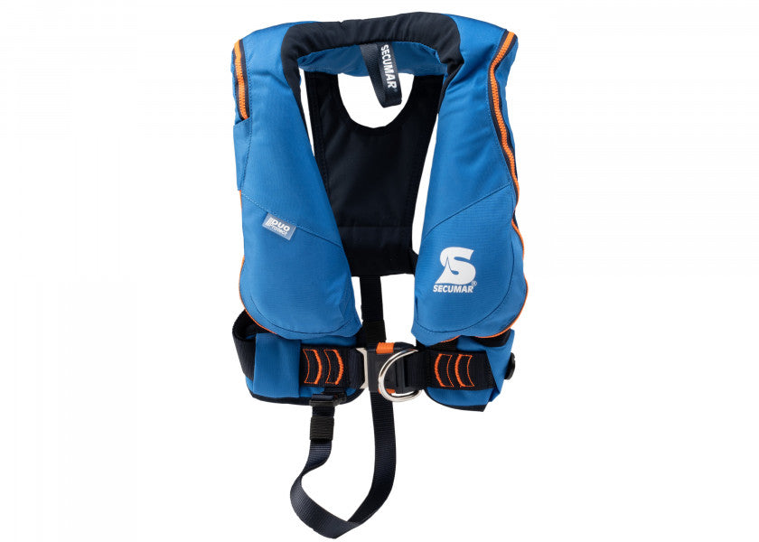 Redningsvest barn JUNIOR DUO PROTECT 110N 20-50 kg - SECUMAR forfra