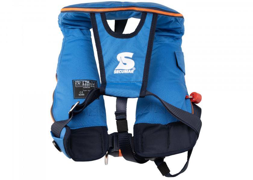 Redningsvest barn JUNIOR DUO PROTECT 110N 20-50 kg - SECUMAR bakside