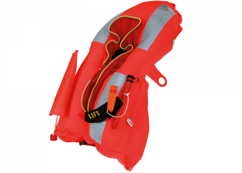 Redningsvest barn MINI DUO PROTECT 90N 15-30 kg - SECUMAR bakside