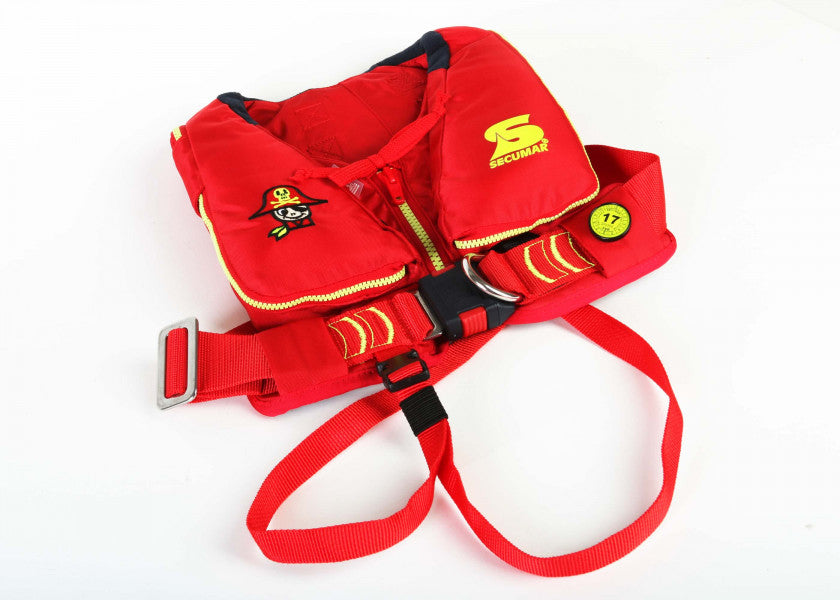 Detaljbilde av redningsvest barn MINI DUO PROTECT 90N 15-30 kg - SECUMAR
