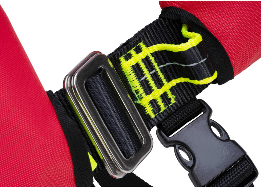 Redningsvest barn NEO-J 110N rød ISO 12402-3 Plastimo bakside