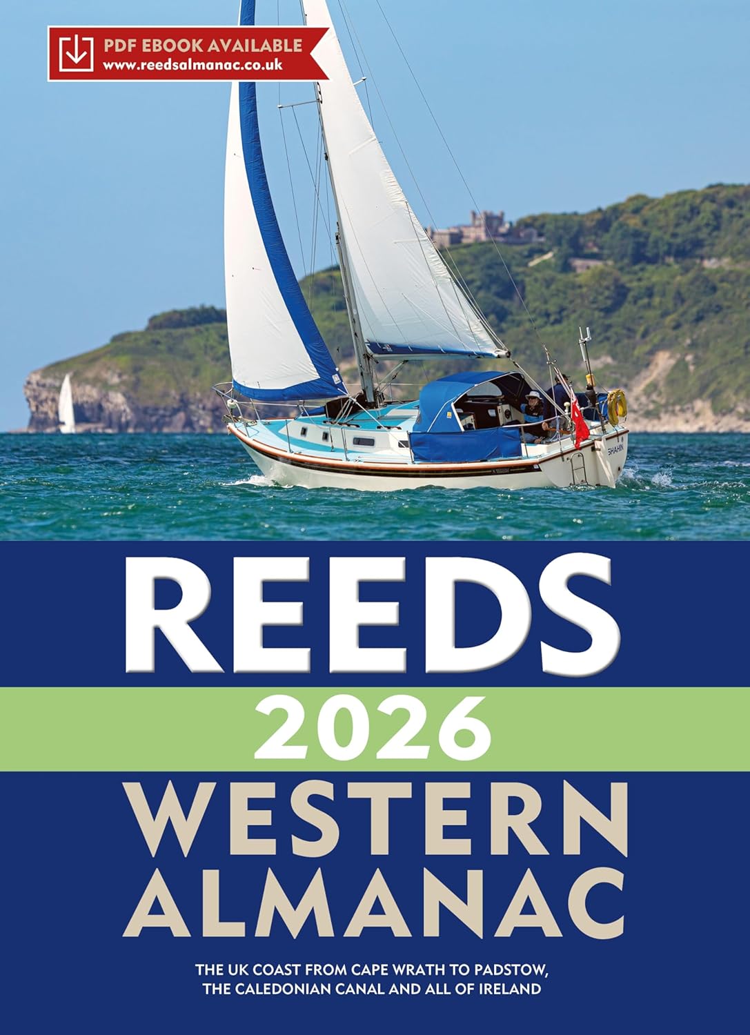 Reeds Western Almanac 2026 revierguide vestkysten forside