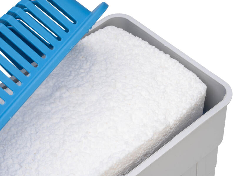 Refillpakke til luftavfukter 2 kg for rom inntil 160 m³ bakside