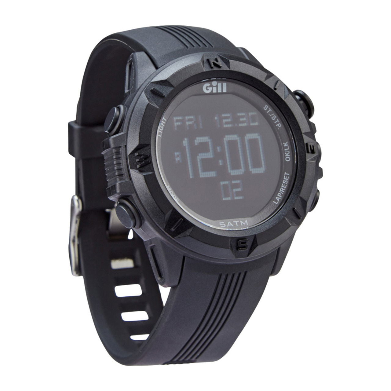 Regattaklokke Stealth Racer med nedtelling bakside