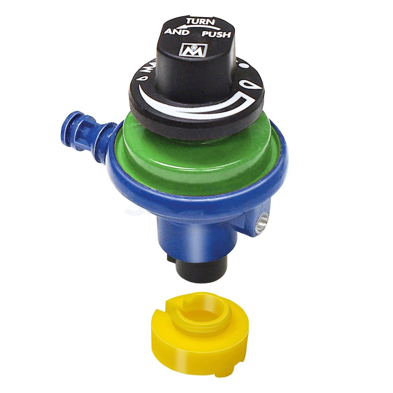 Reguleringsventil type 2 low output for runde gassgriller 10-267 forfra