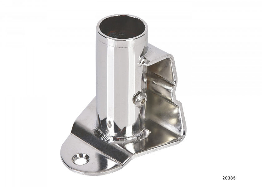 Relingfot rustfritt stål for 25 mm rør - BAVARIA foran