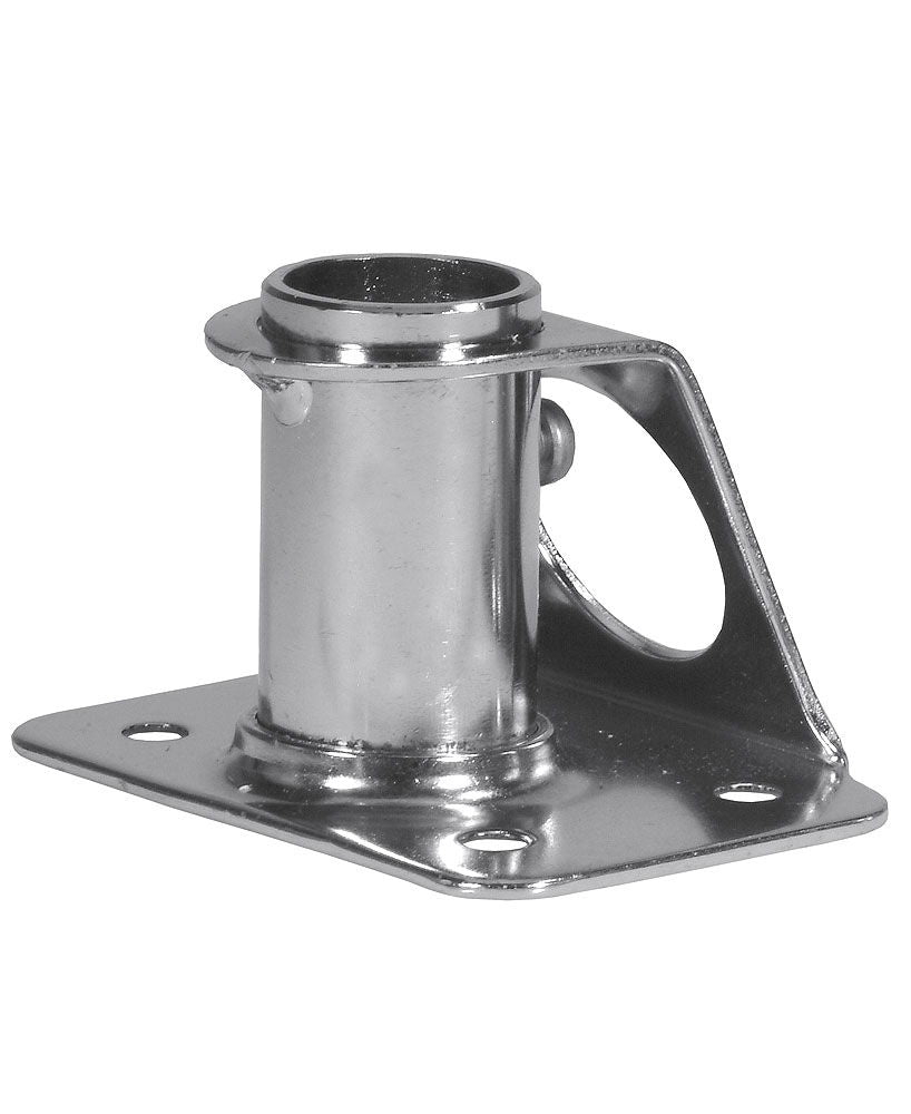 Relingsfot 90° rustfritt stål 25 mm fra Allpa for stabil montering