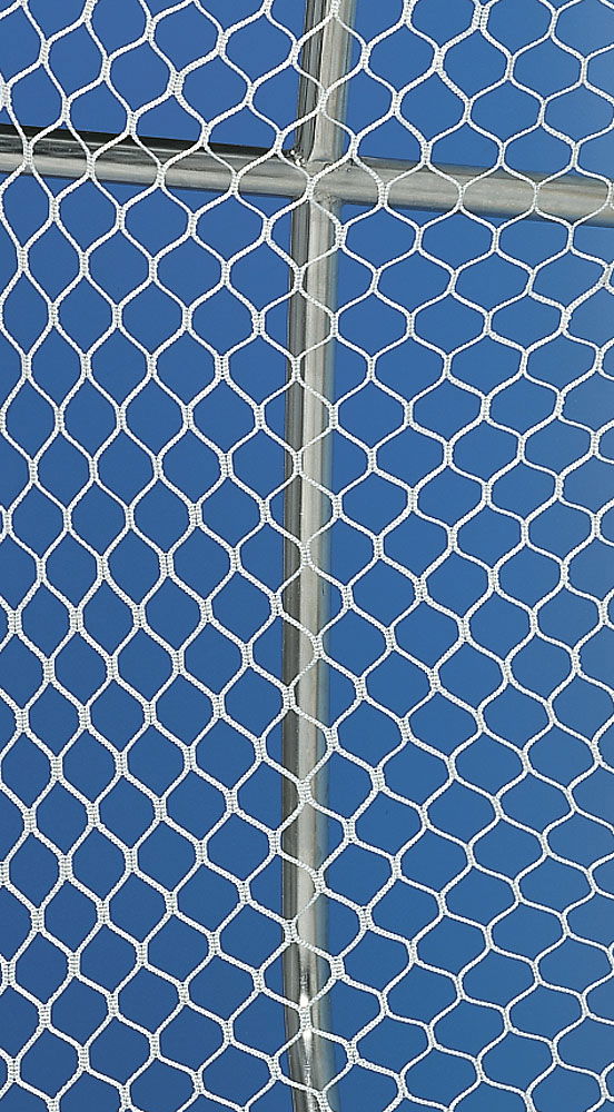 Relingsnett flettet polyester hvit 60 cm x 30 m sett forfra