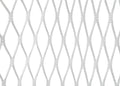 Relingsnett polyester flettet og sveiset 30 mm forfra