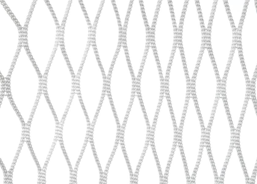 Relingsnett polyester flettet og sveiset 30 mm forfra