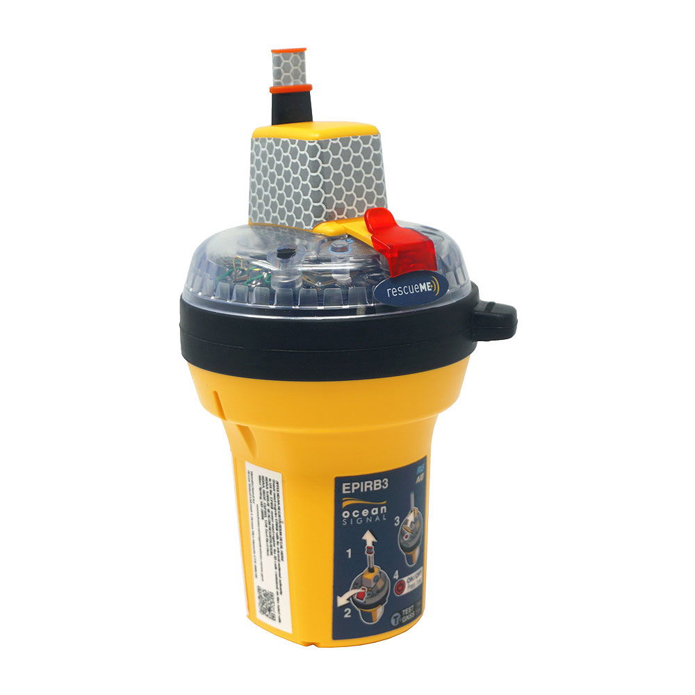 rescueME EPIRB3 nødpeilesender detalj