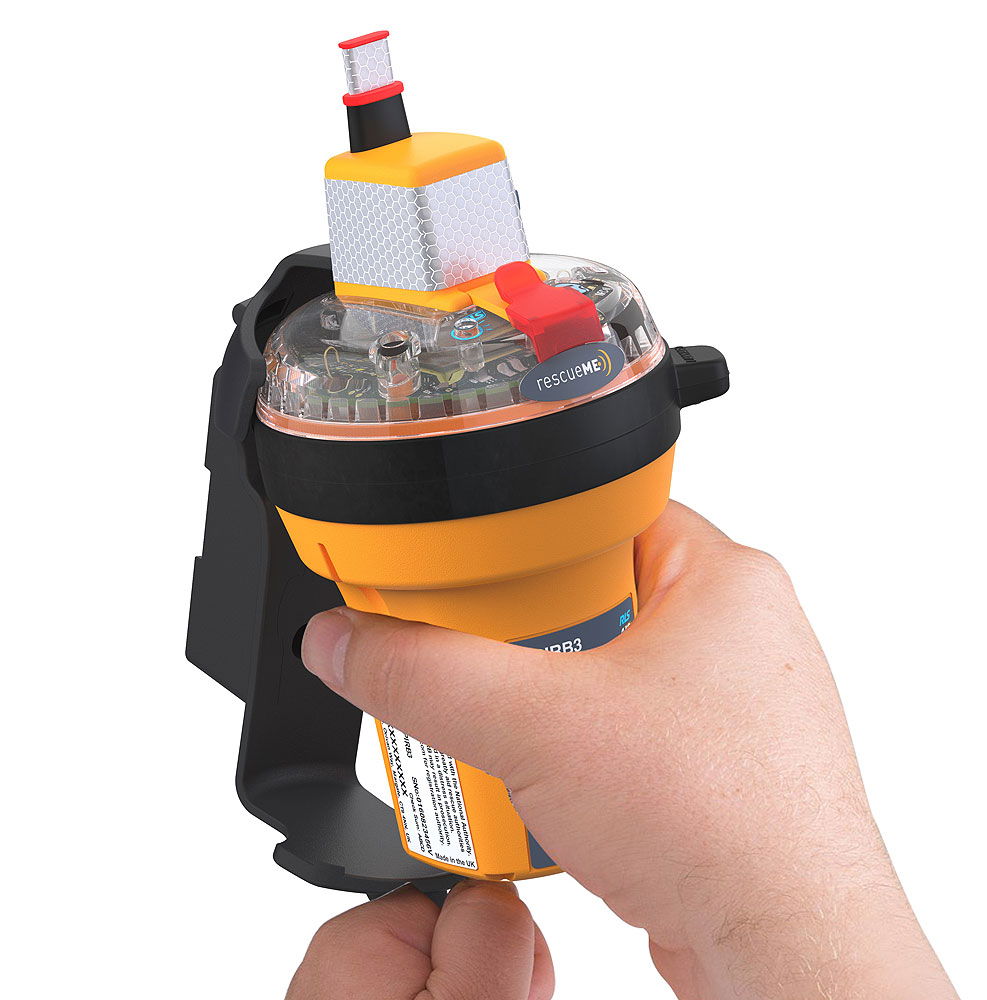 rescueME EPIRB3 nødpeilesender nærbilde