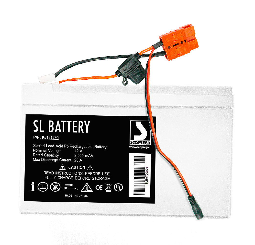 Reservebatteri for BRAVO BP/BTP pumpe 400 pluss ladesykluser forfra