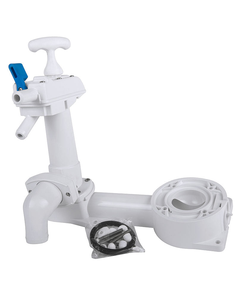 Reservedelssett for Compass manuelt toalett bakside