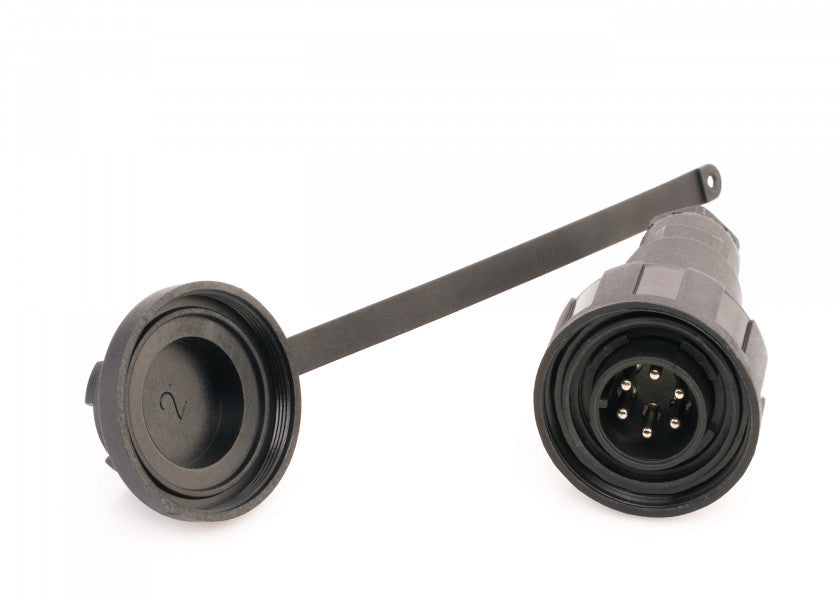 Reserveplugg (han) for rorpinneautopiloter ST1000 ST2000 6-pin 12V front