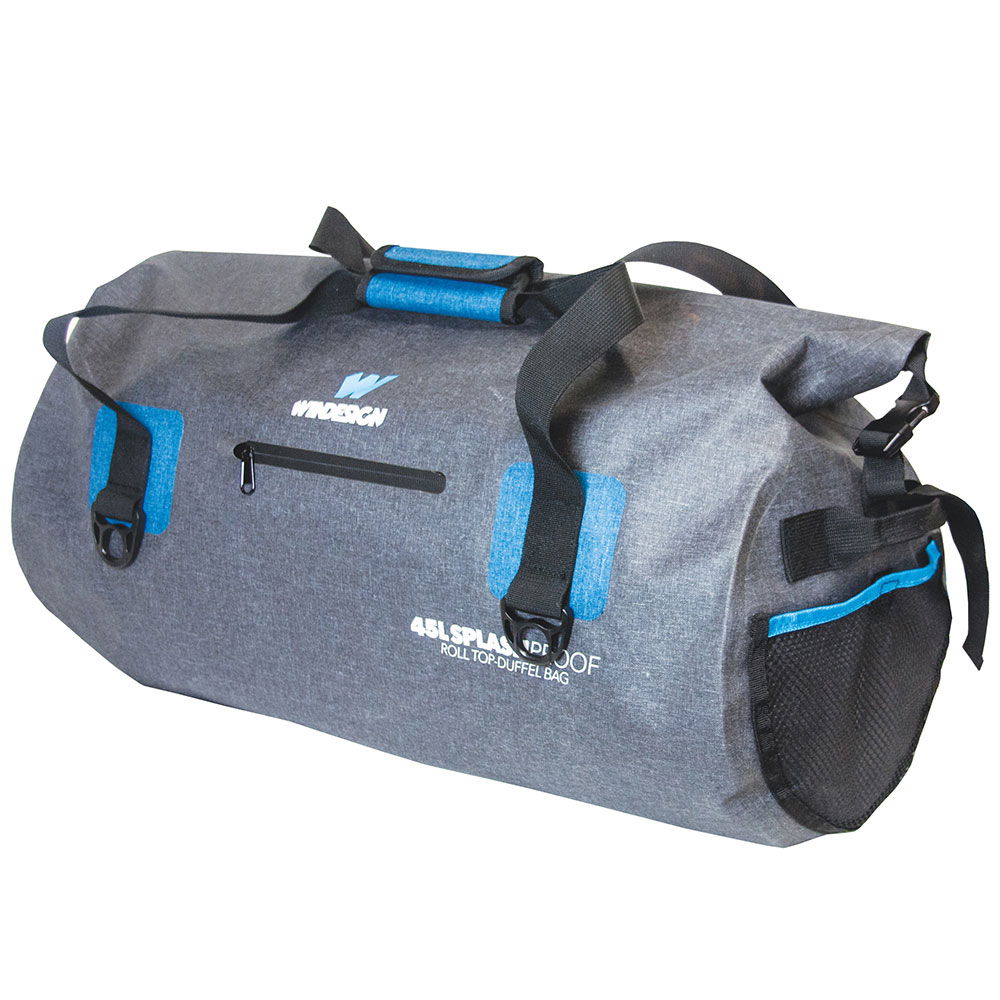 Roll top duffel bag 45 l vanntett 600D polyester forfra
