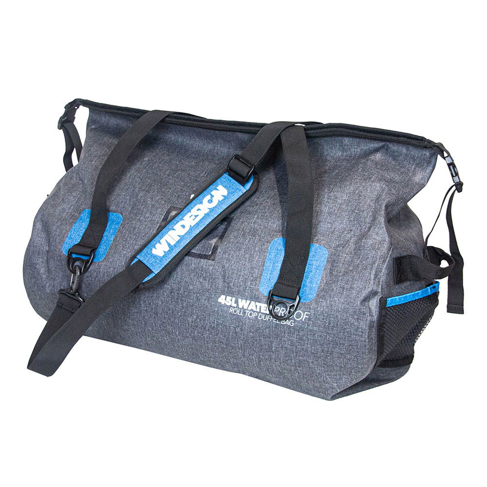 Roll top duffel bag 45 l vanntett 600D polyester bakside