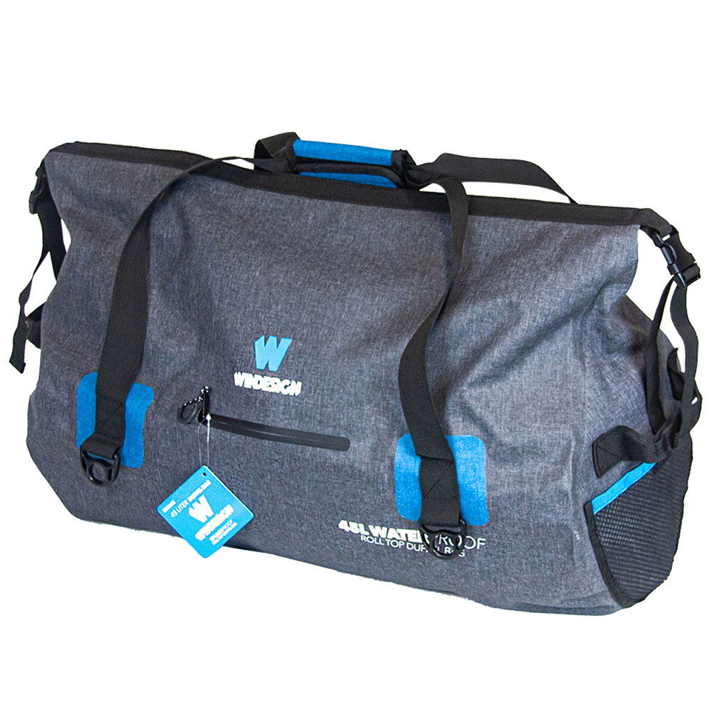Roll top duffel bag 45 l vanntett 600D polyester detalj
