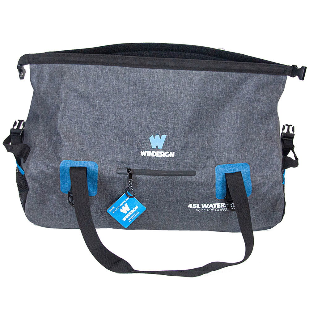 Roll top duffel bag 45 l vanntett 600D polyester montert