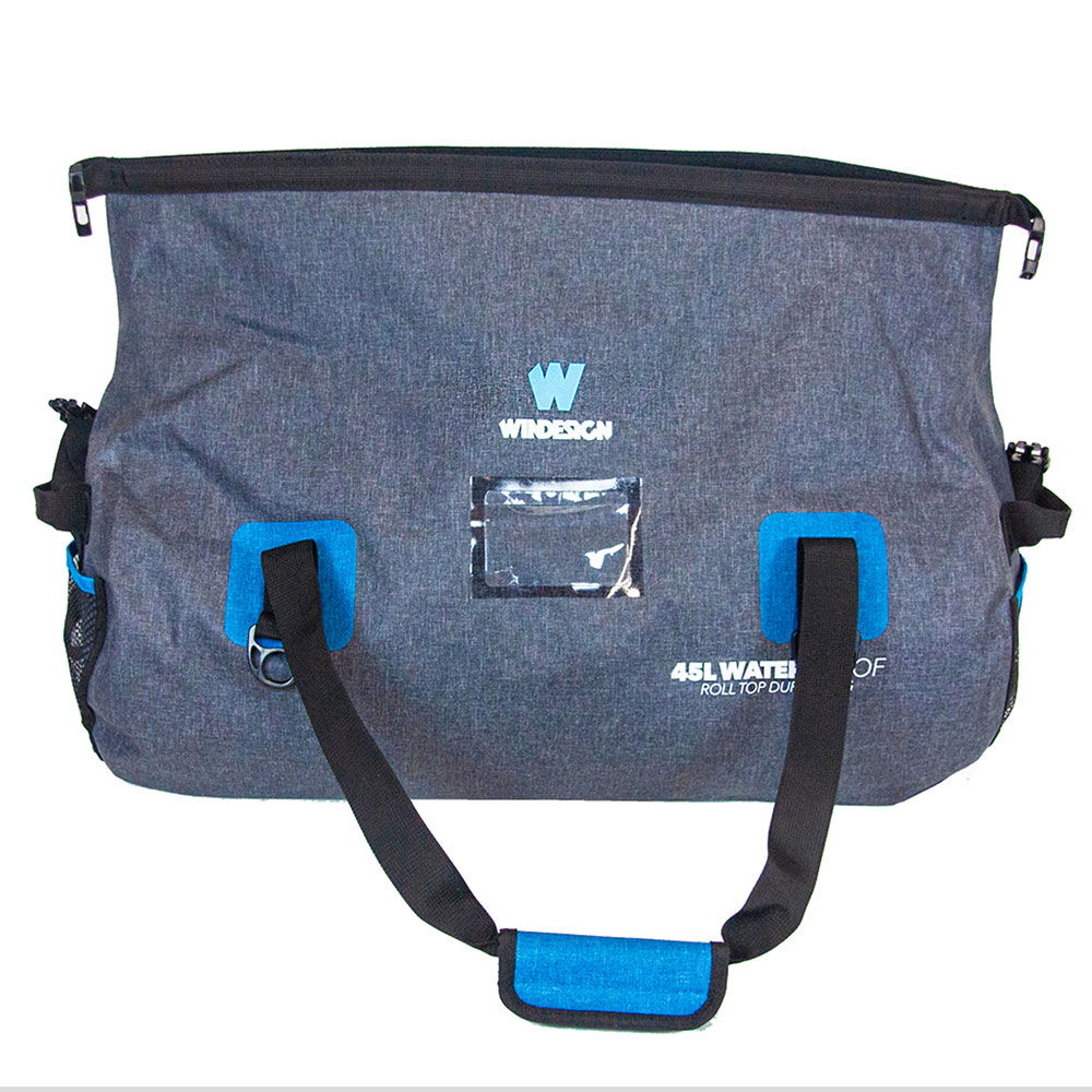 Roll top duffel bag 45 l vanntett 600D polyester nærbilde