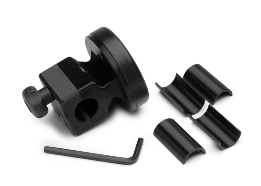 Rørfeste med klemme for måkejager 22-30 mm - SWI-TEC bakside