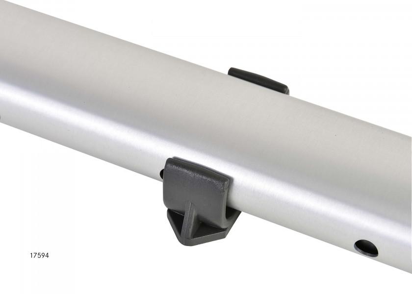 Detalj av rorkultforlenger EA teleskopisk aluminium med asymmetrisk grep