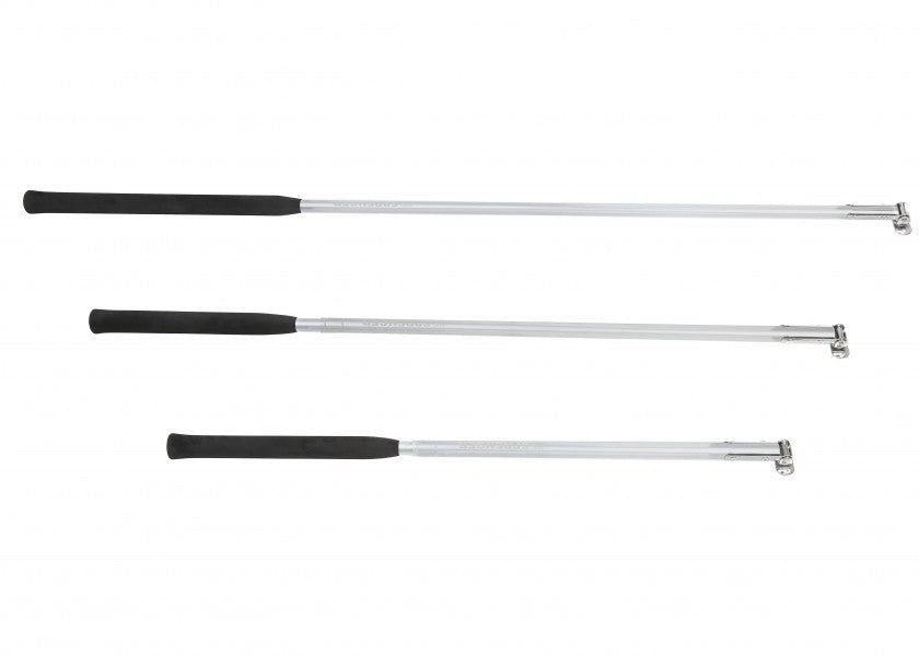 Rorkultforlenger HS teleskopisk aluminium 16 mm med rustfritt ledd forfra