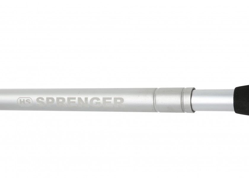Detaljbilde av rorkultforlenger HS teleskopisk aluminium 16 mm med rustfritt ledd