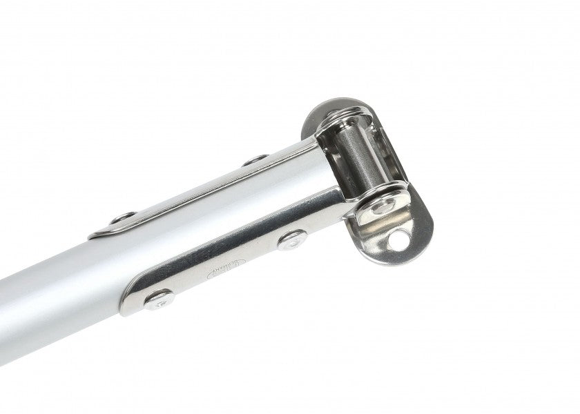 Montert rorkultforlenger HS teleskopisk aluminium 16 mm med rustfritt ledd
