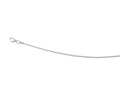 Rundkjede 45 cm sterling sølv 925 1,6 mm med karabinlås Ursula Christ nærbilde