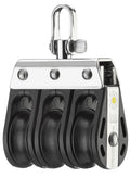 S-Block trippelblokk glidelager 8 mm tau 600 kg bruddlast forfra