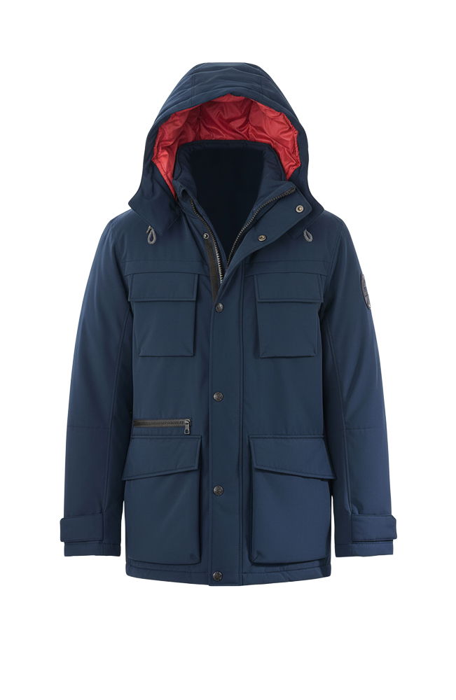 S4 funksjonsjakke vind- og vannavvisende med avtakbar hette detalj