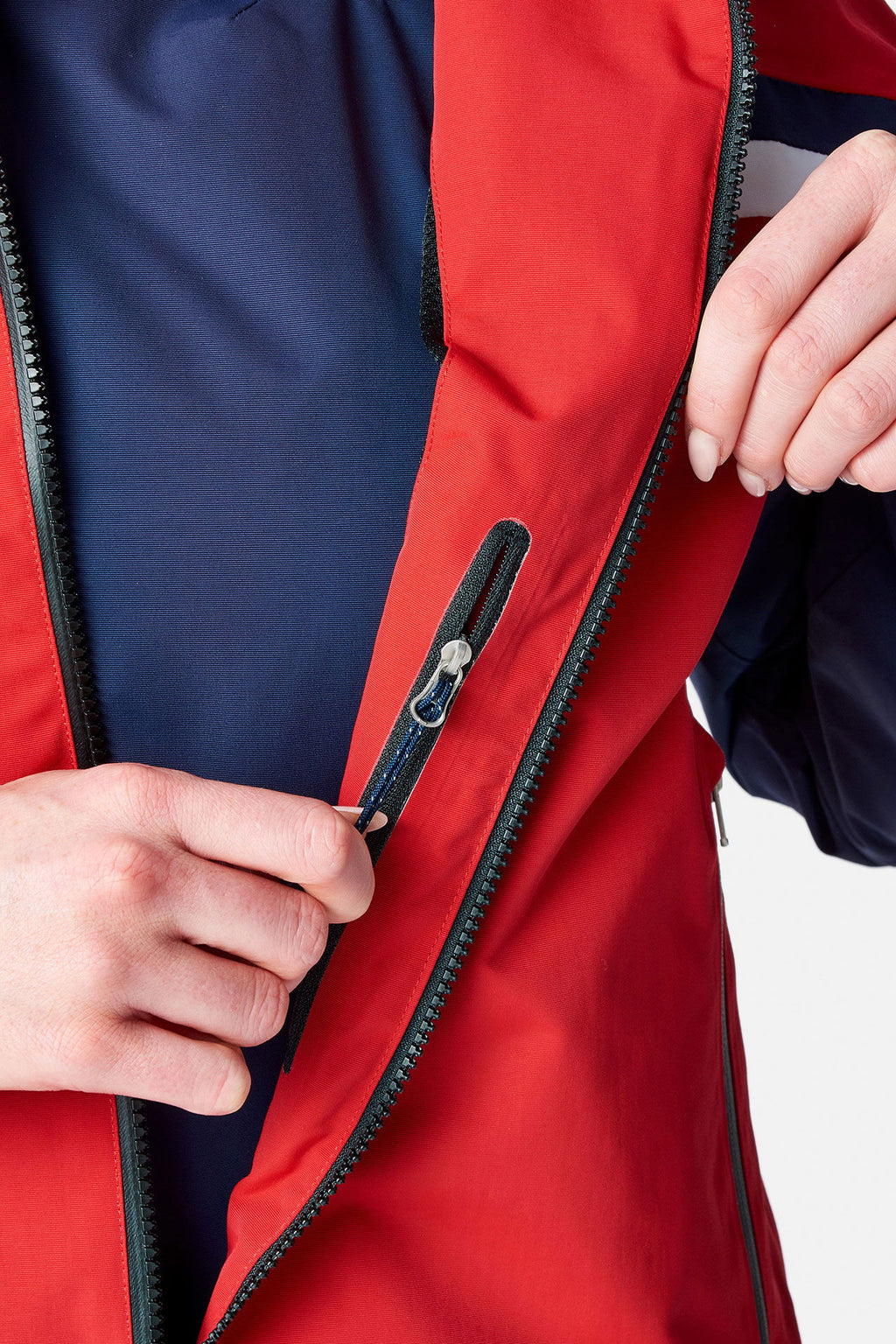 Sail Coastal seiljakke dame 2-lags DRI PRO vanntett innsiden
