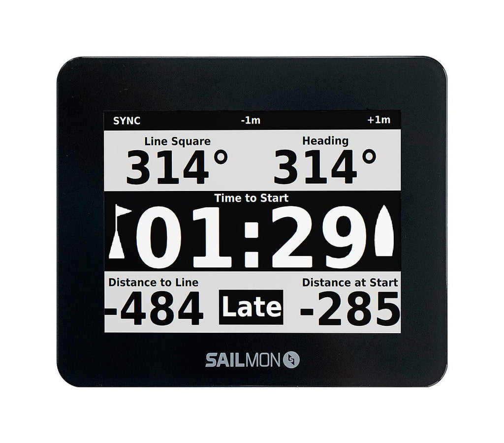 Sailmon MAX Race Display 4" trådløst regattadisplay forfra