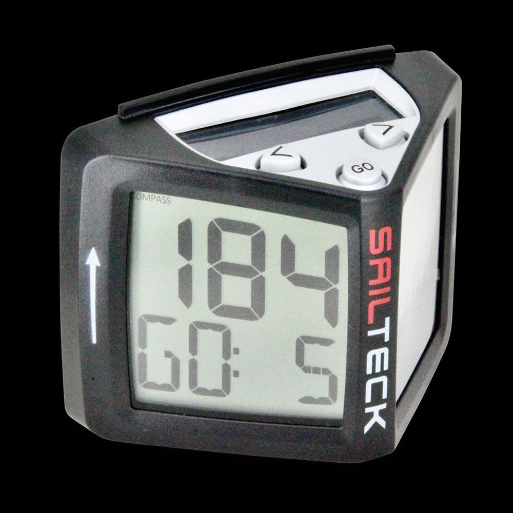 Nærbilde av Sailteck Race Compass Pack regattakompass