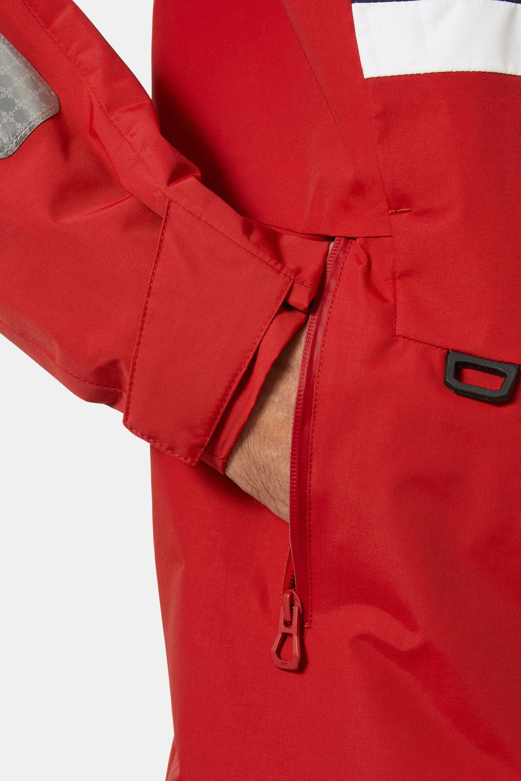 Detalj av Salt Original seiljakke 2-lags Helly Tech vanntett hette