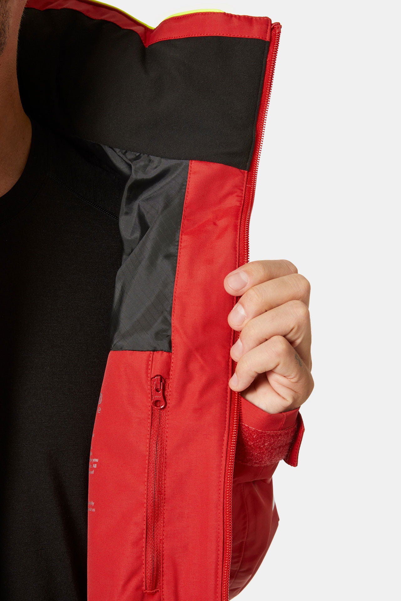 Salt Original seiljakke 2-lags Helly Tech vanntett med justerbar hette
