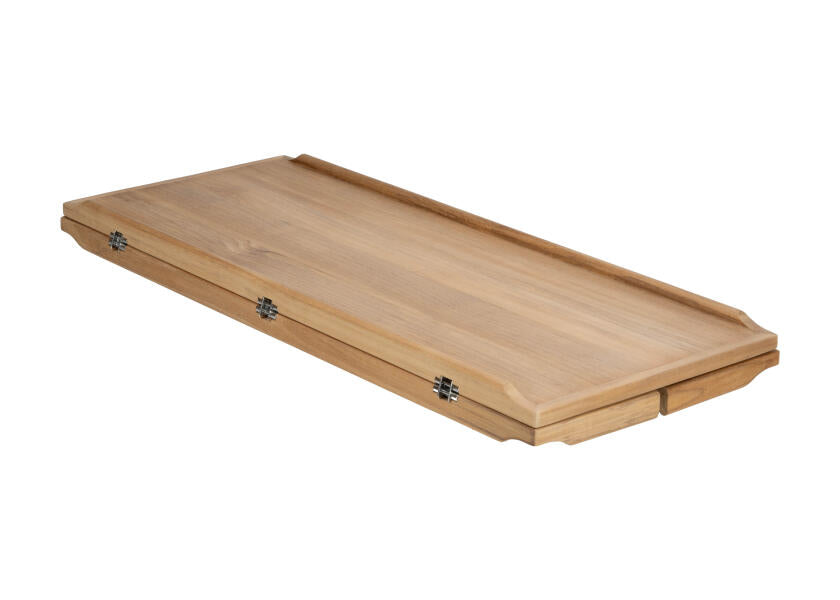 Detalj av sammenleggbar teakbordplate 900 x 700 mm - ARC