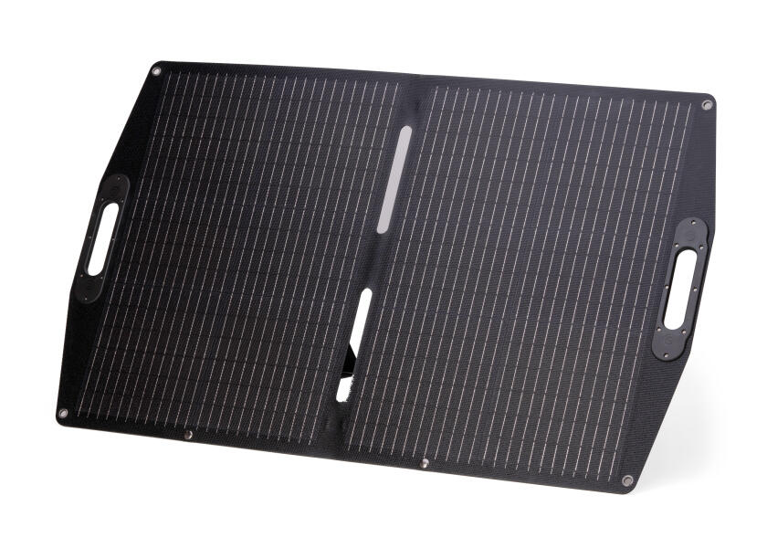 Sammenleggbart solcellepanel 100 W 12 V 23 % virkningsgrad forfra