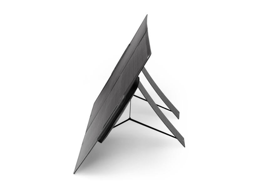Detalj av sammenleggbart solcellepanel 100 W 12 V 23 % virkningsgrad