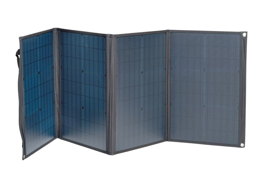Sammenleggbart solcellepanel 100 W 1430 x 525 mm MC-4 - ePropulsion forfra